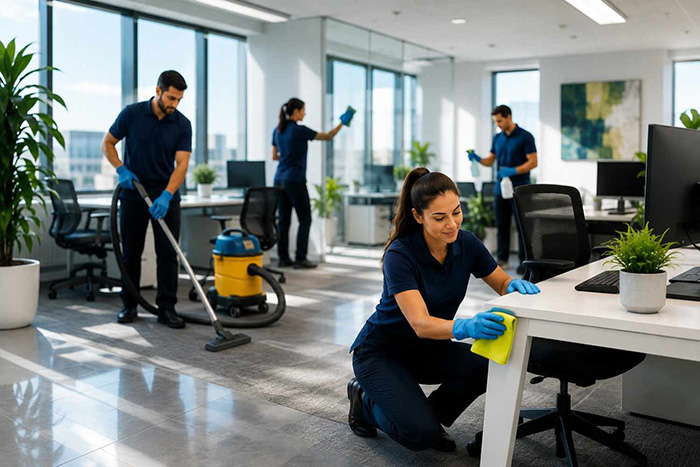 Full commercial area cleaning services in Ahmedabad