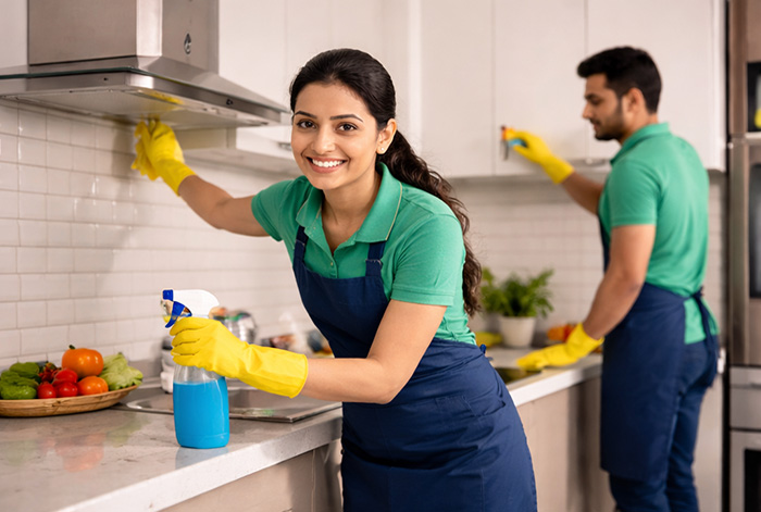 Full kitchen cleaning services in Ahmedabad